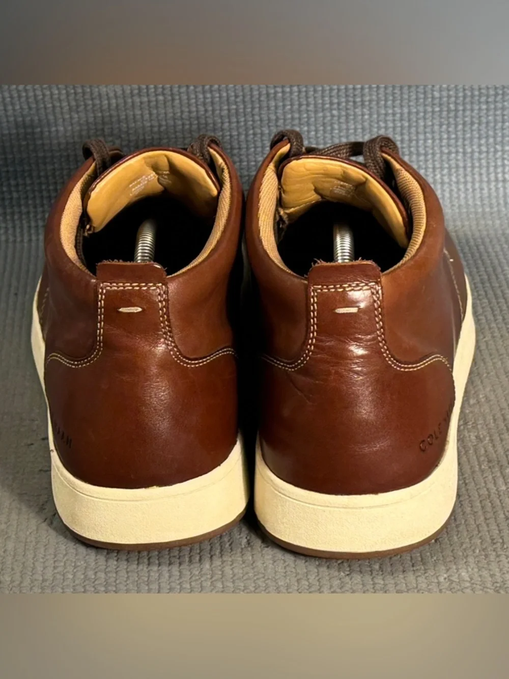 Cole Haan Vartan 2.0 Chukka Boots Brown Leather Shoes Lace Up C32238 Men Size 12